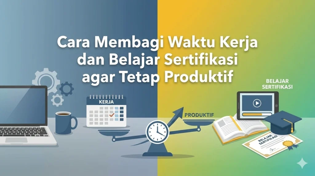 Cara Membagi Waktu Kerja dan Belajar Sertifikasi agar Tetap Produktif