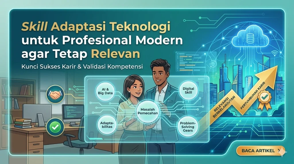 Skill Adaptasi Teknologi untuk Profesional Modern agar Tetap Relevan