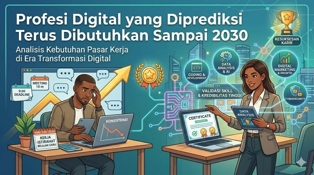 Profesi Digital yang Diprediksi Terus Dibutuhkan Sampai 2030
