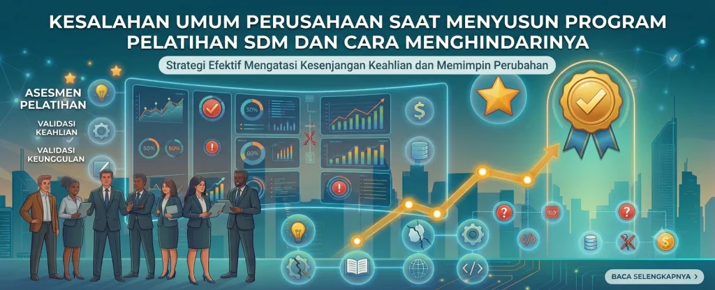 Kesalahan Umum Perusahaan Saat Menyusun Program Pelatihan SDM dan Cara Menghindarinya